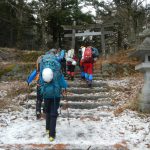 富士山　雪上訓練