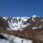 谷川岳　マチガ沢　雪上訓練