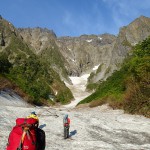 谷川岳　一ノ倉沢　烏帽子沢奥壁　南陵