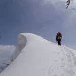 鹿島槍天狗尾根（北壁主稜アプローチ）敗退